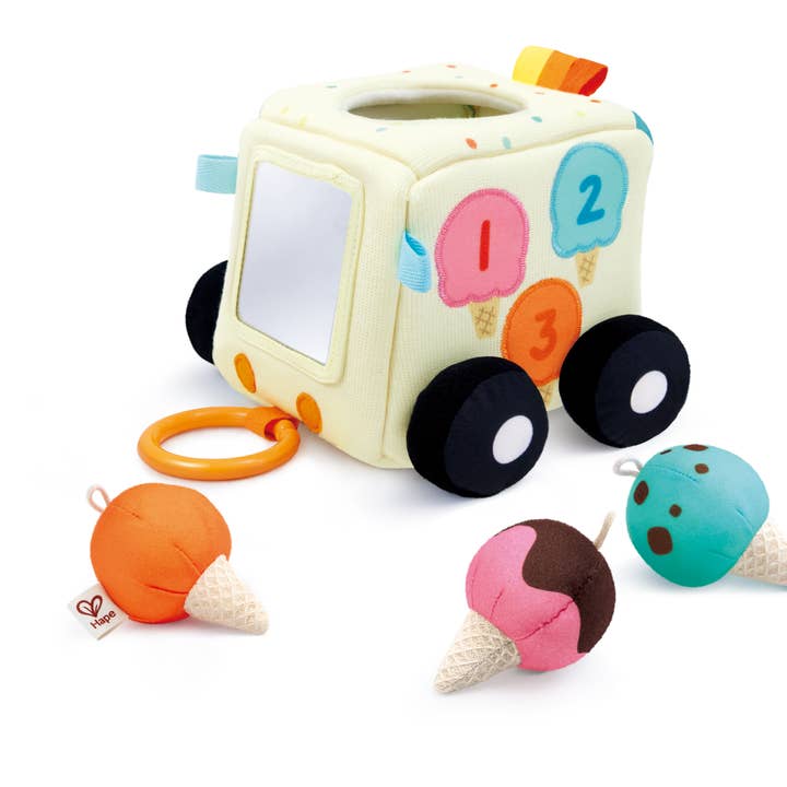 Cube d'activité crème glacée pour la vente par Hape Toys