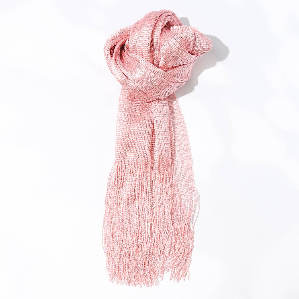 Fashion City - Vente Écharpe – femme - Écharpe de soirée légère métallisée en Lurex5