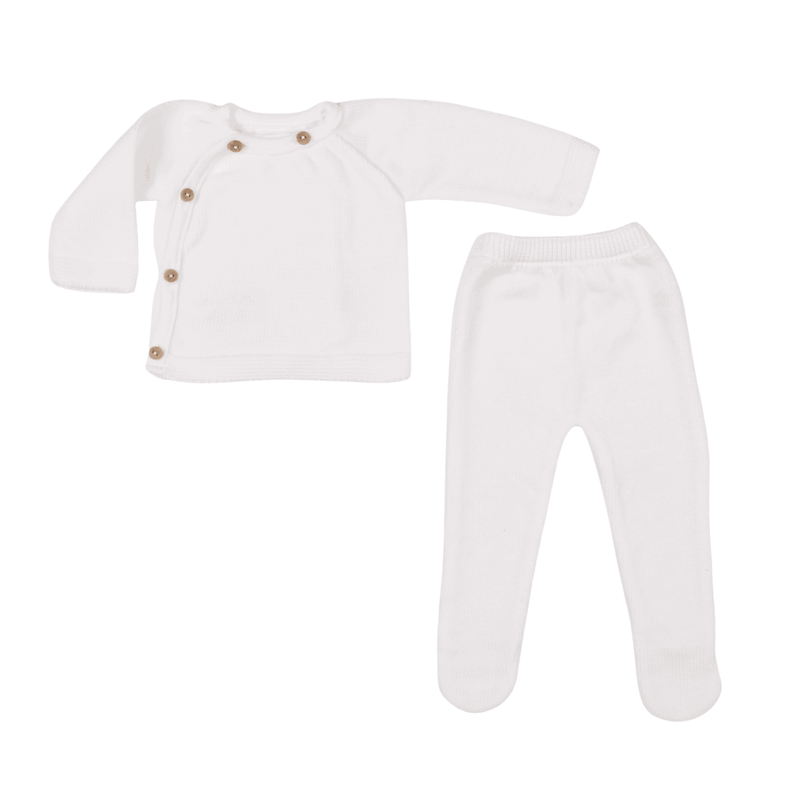 Bebe Sweeny - Wholesale Clothing Set - Baby - PETIT SWEENY | Baby White Organic Cotton Gift Set (6)1