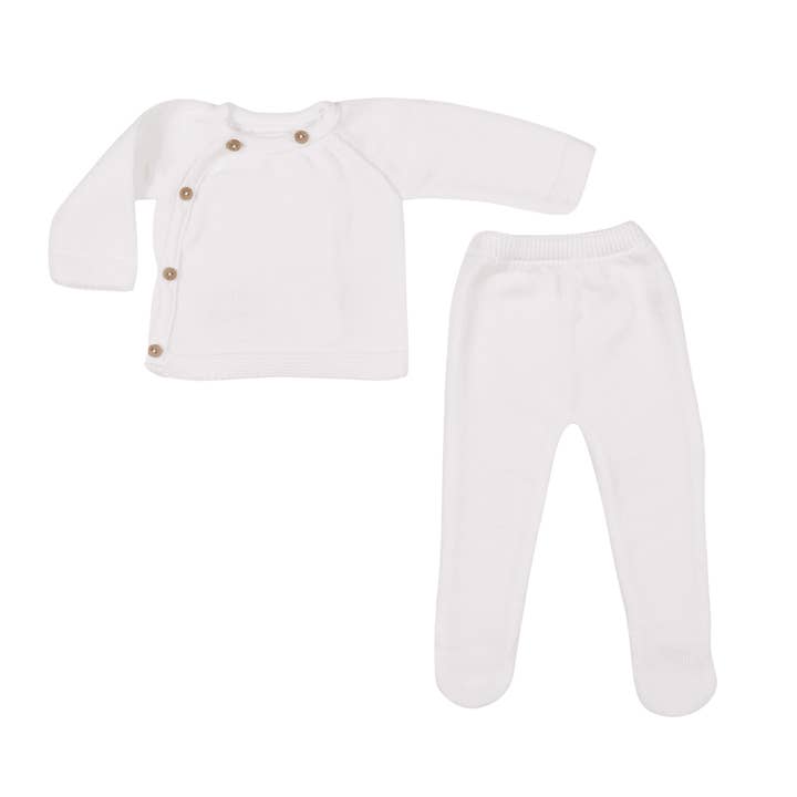 Bebe Sweeny - Wholesale Clothing Set - Baby - PETIT SWEENY | Baby White Organic Cotton Gift Set (6)1
