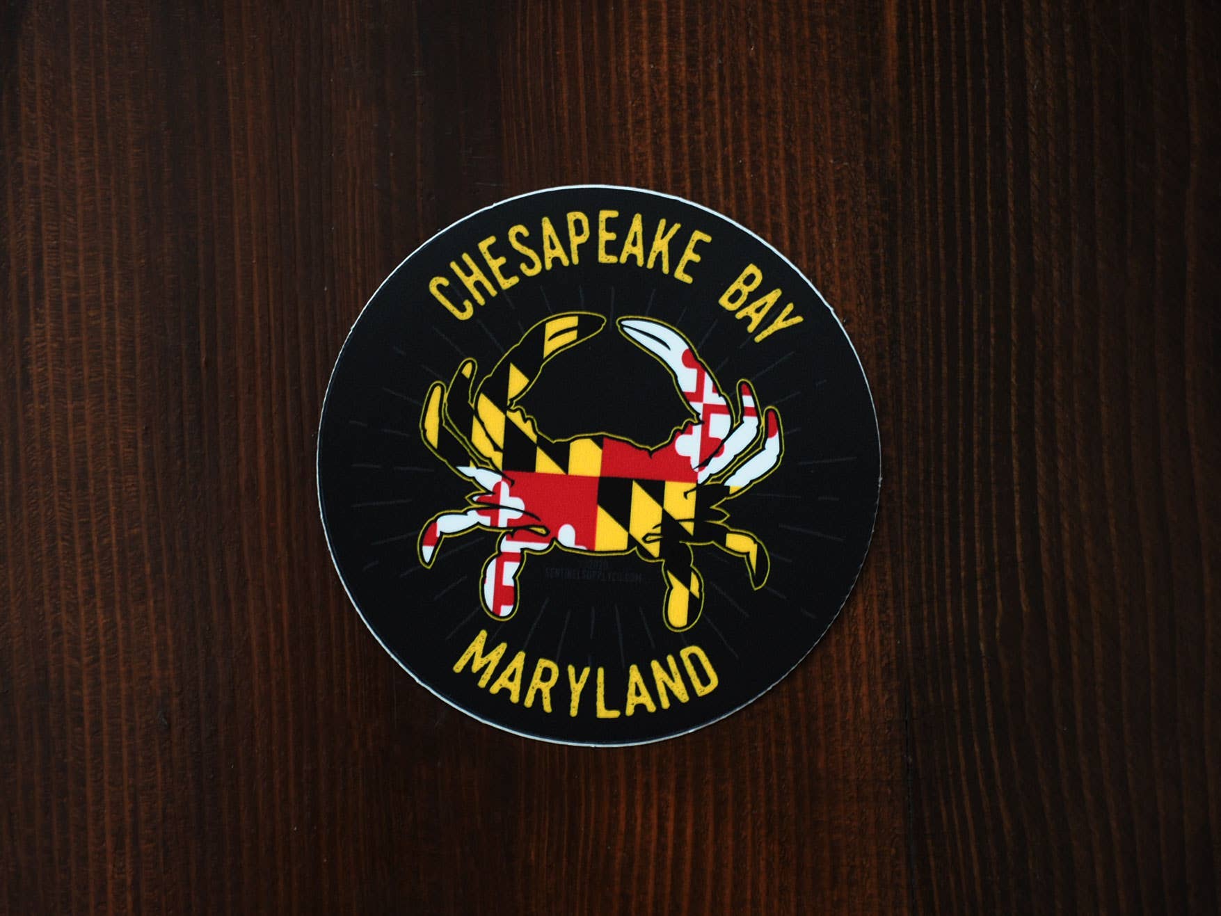 Sentinel Supply - Wholesale Sticker - Chesapeake Bay Maryland Crab Sticker6