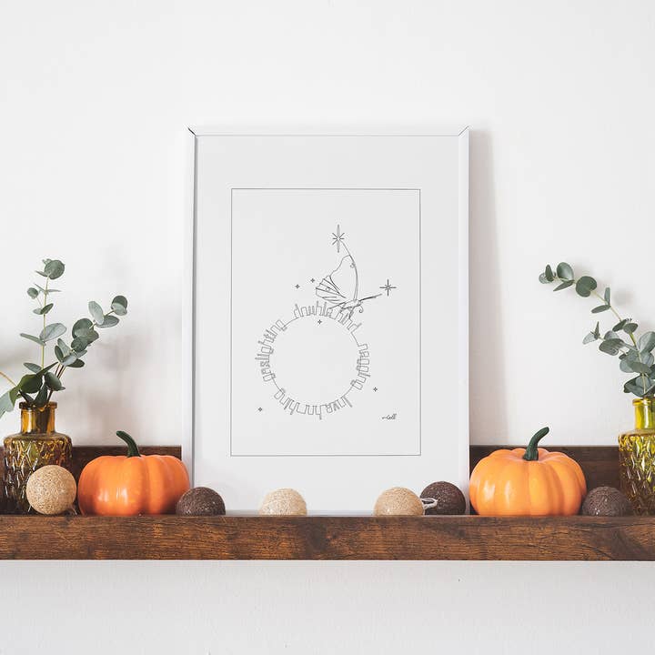 Antivirus — Fine art illustration — A3 print for wholesale by Cosette et les lys