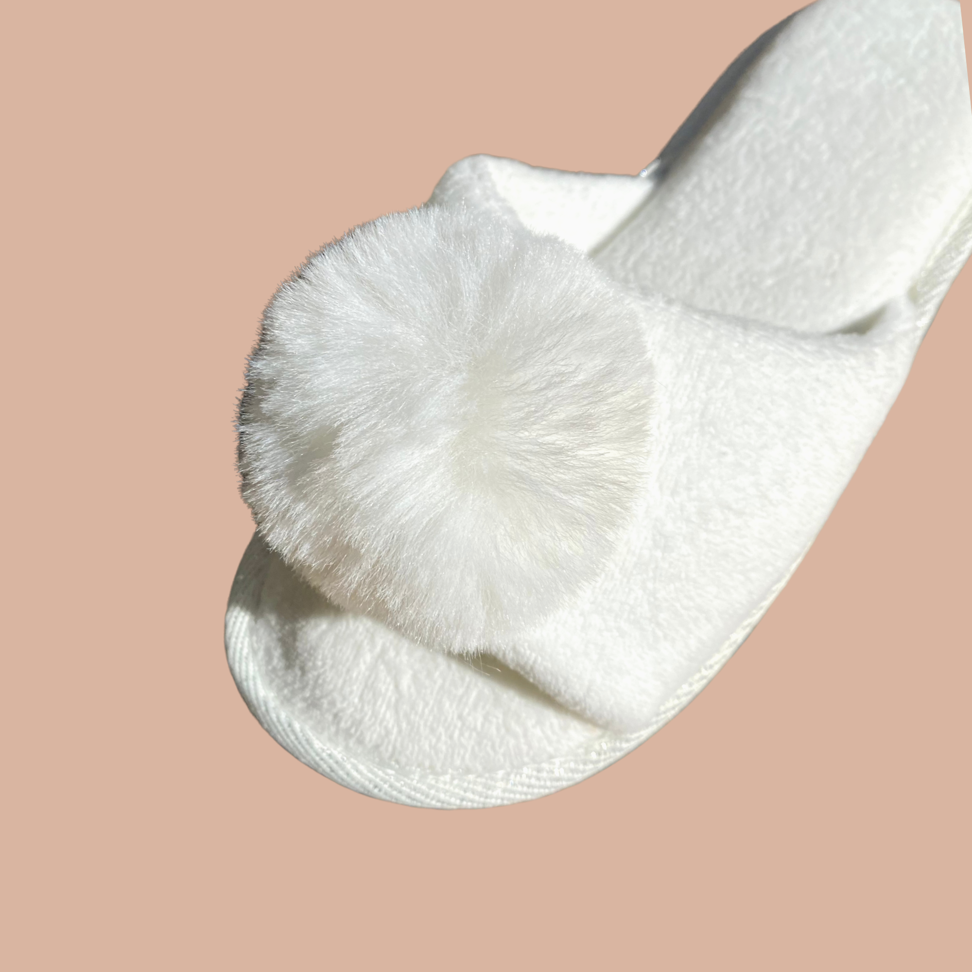 DrifWoo - Wholesale Slippers - Women's - Women Pom-pom Slippers Wedding White Bride Slippers On Sales2