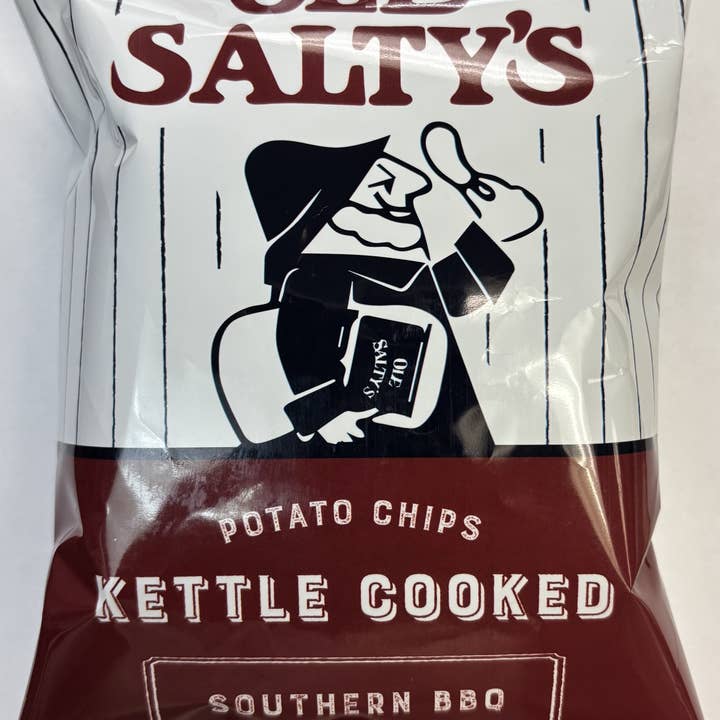 Ole Salty's - Wholesale Chips - 1.25oz Southern BBQ Kettle Cooked Potato Chips