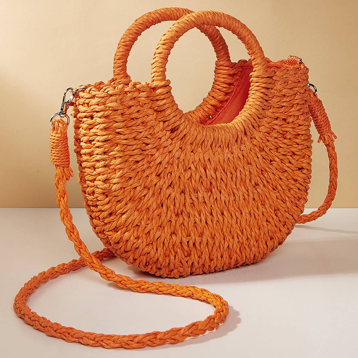 ACCITY - Wholesale Beach Bag - Small Crossbody Bag, Straw Bags For Women_CWAB08049