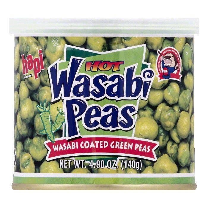 KeHE Distributors, LLC - Wholesale Sauce - Hapi Hot Wasabi Peas, 4.9 OZ