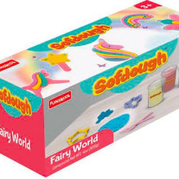 Sofdough Fairy World by Funskool for wholesale by World Roller Toys