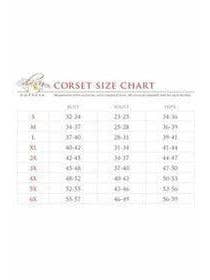 Daisy Corsets - Wholesale Korset - Dames - Weelderig wet look overbust korset met gouden rits
