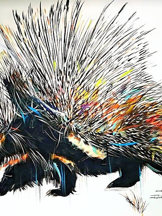 PORCUPINE 1 for wholesale by Curated Art