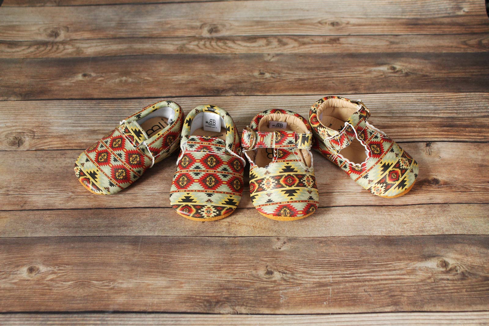 Buckaroo Baby Co. - Wholesale Moccasins - Kids - Wyatt Fringeless Moccasins2