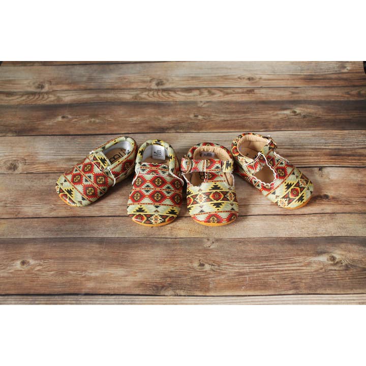 Buckaroo Baby Co. - Wholesale Moccasins - Kids - Wyatt Fringeless Moccasins2