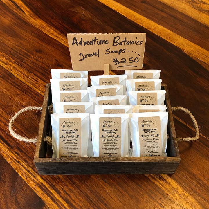 Adventure Botanics - Wholesale Bar Soap - Small Bar Travel Soap - Himalayan Salt2