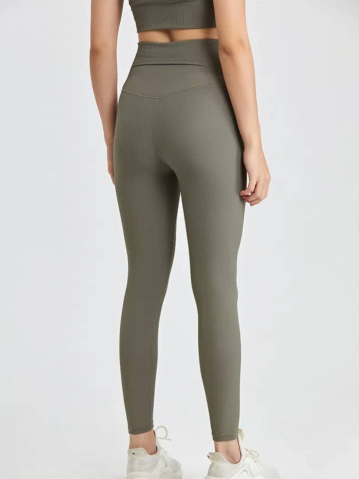 Crave by FW - Wholesale Athletic/Lounge Leggings - Women's - High Waist Tummy Control Leggings with Pockets1