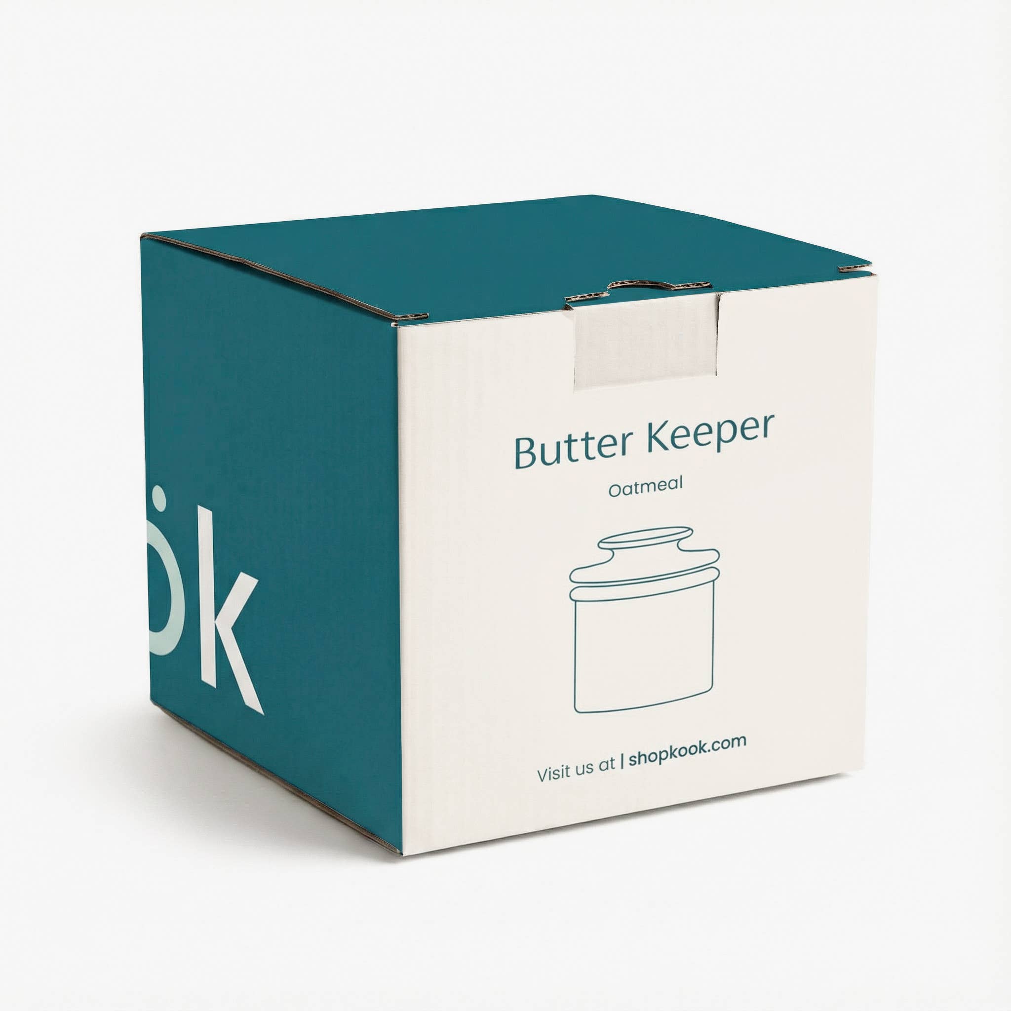 Kook - Wholesale Butter Dish - Kook French Butter Keeper Dish, Ceramic24