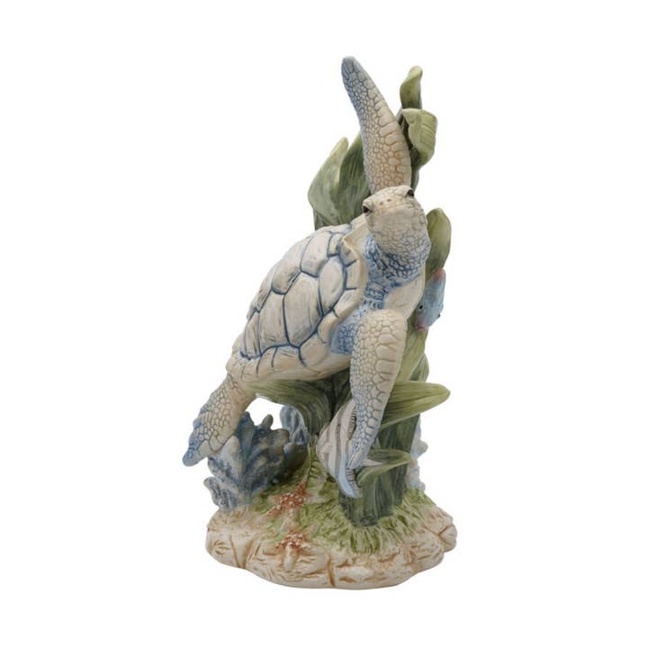 Fitz and Floyd® Mikasa® Pfaltzgraff® - Wholesale Decorative Figurine - Fitz & Floyd Coastal Hme Sea Turtle Fig Gift Box Pkg1