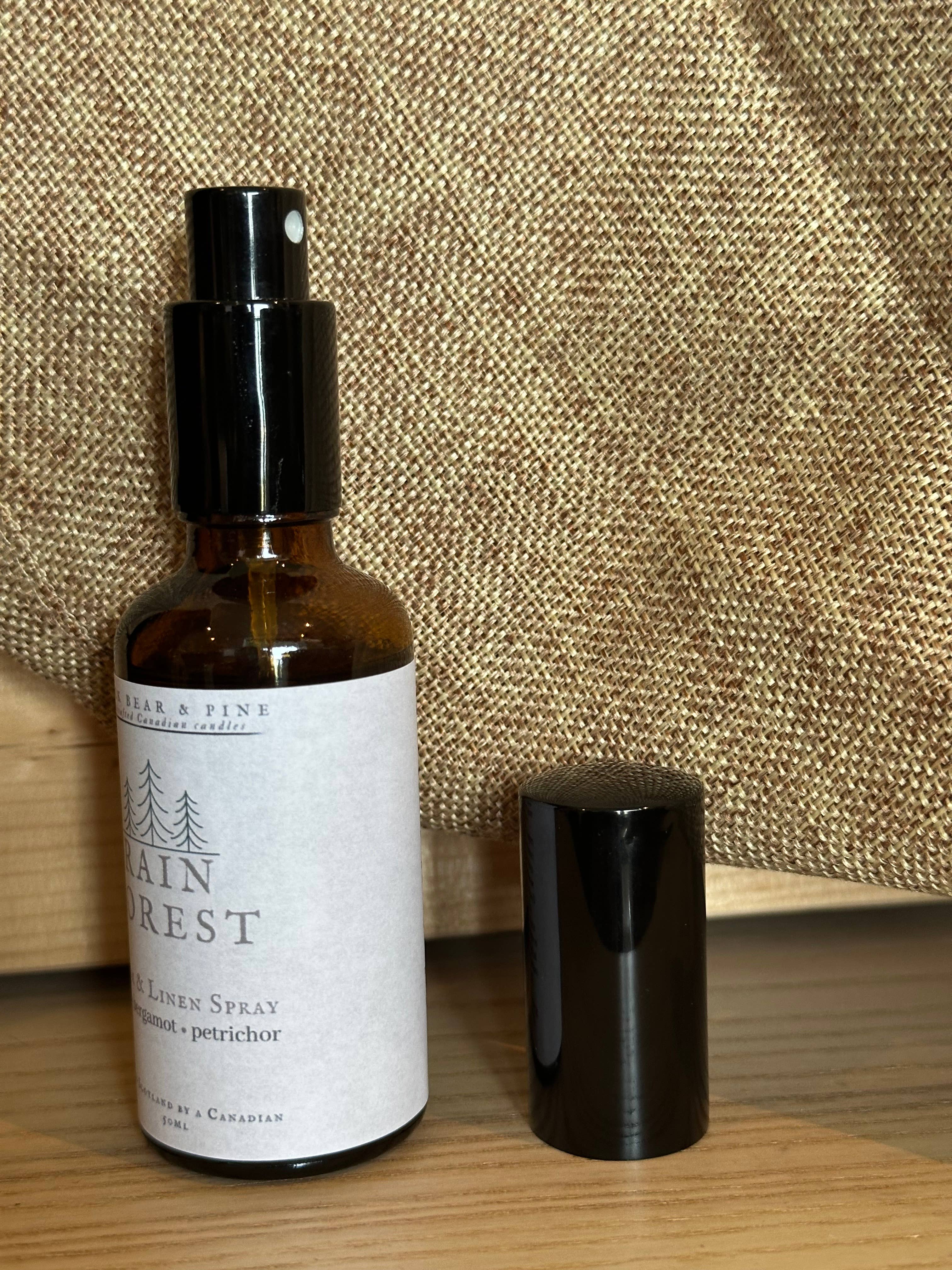 Black Bear & Pine - Wholesale Room & linen spray - Room and Linen Spray2