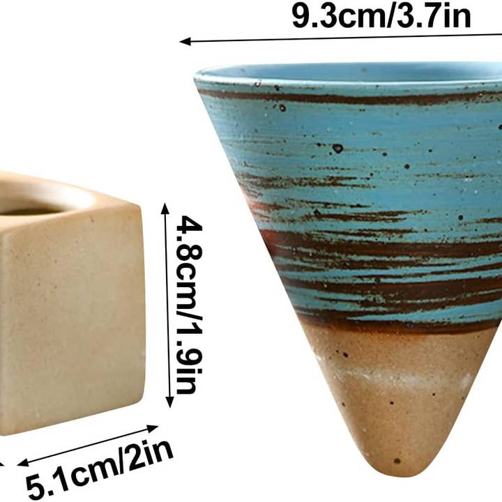 VIGOR - Wholesale Coffee Mug - Pottery Espresso Cup, Creative Ceramic Tea Cup With Base, Vi