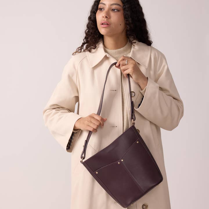 Maradji - Wholesale Shoulder Bag - Women's - SAC SCEAU CUIR FIGUE GABRIELLE3