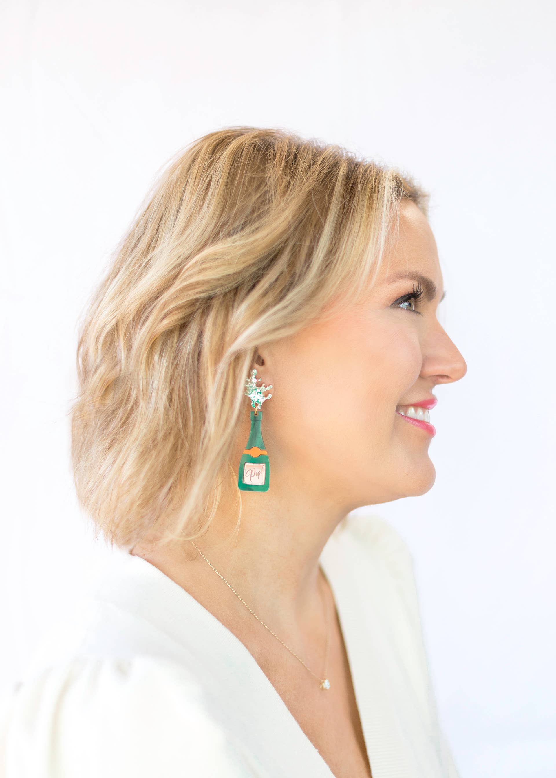 Sandy + Rizzo - Vente Boucles d'oreilles pendantes - Pendentif en acrylique Pop + Fizz1