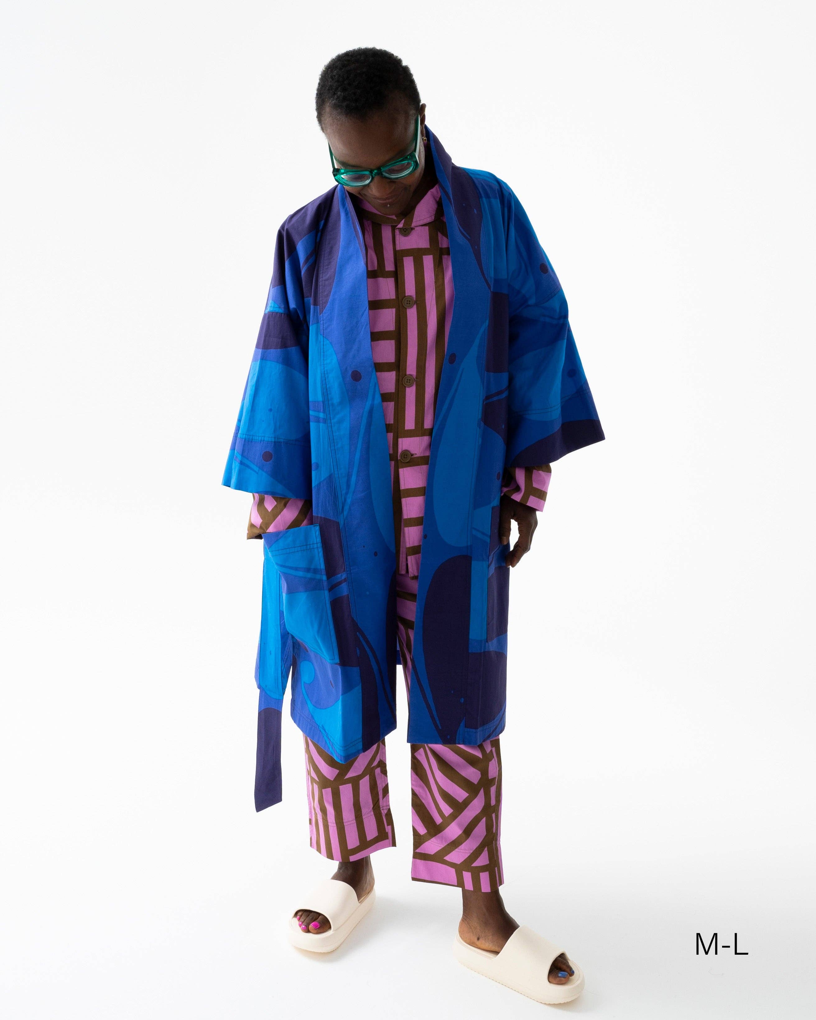 Irregular Sleep Pattern – wholesale Robe – Unisex – Barbarian Robe in Cosmic5