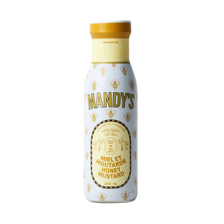 Mandy's Honey and Mustard Dressing for wholesale by Favuzzi (Canada)