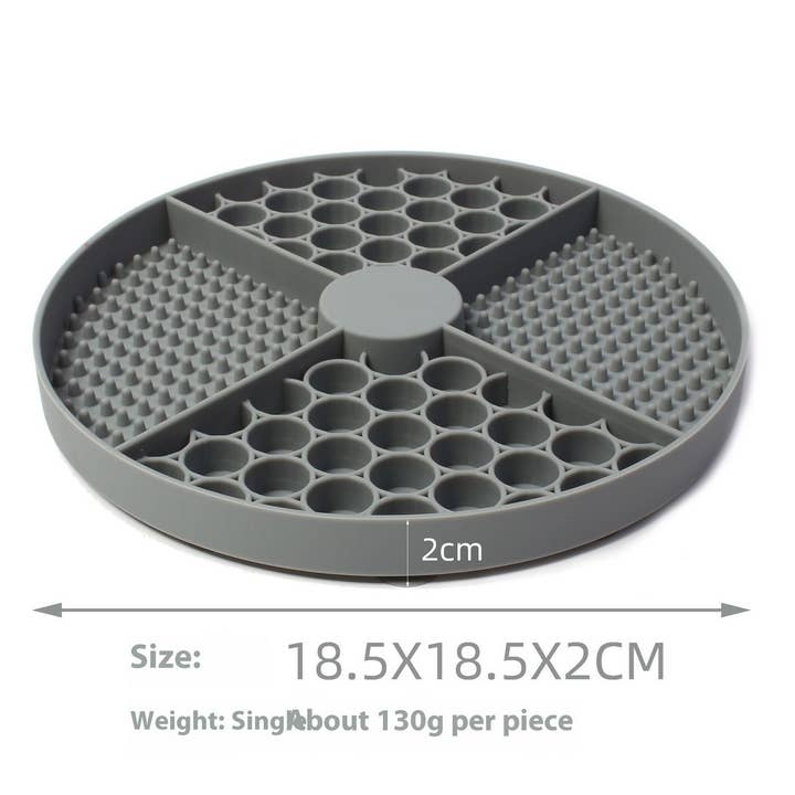 PAWPAWwholesale - Wholesale Pet Food Mat - Dog - Portable Dog Lick Mat – Suction Slow Feeder_CWMM69059