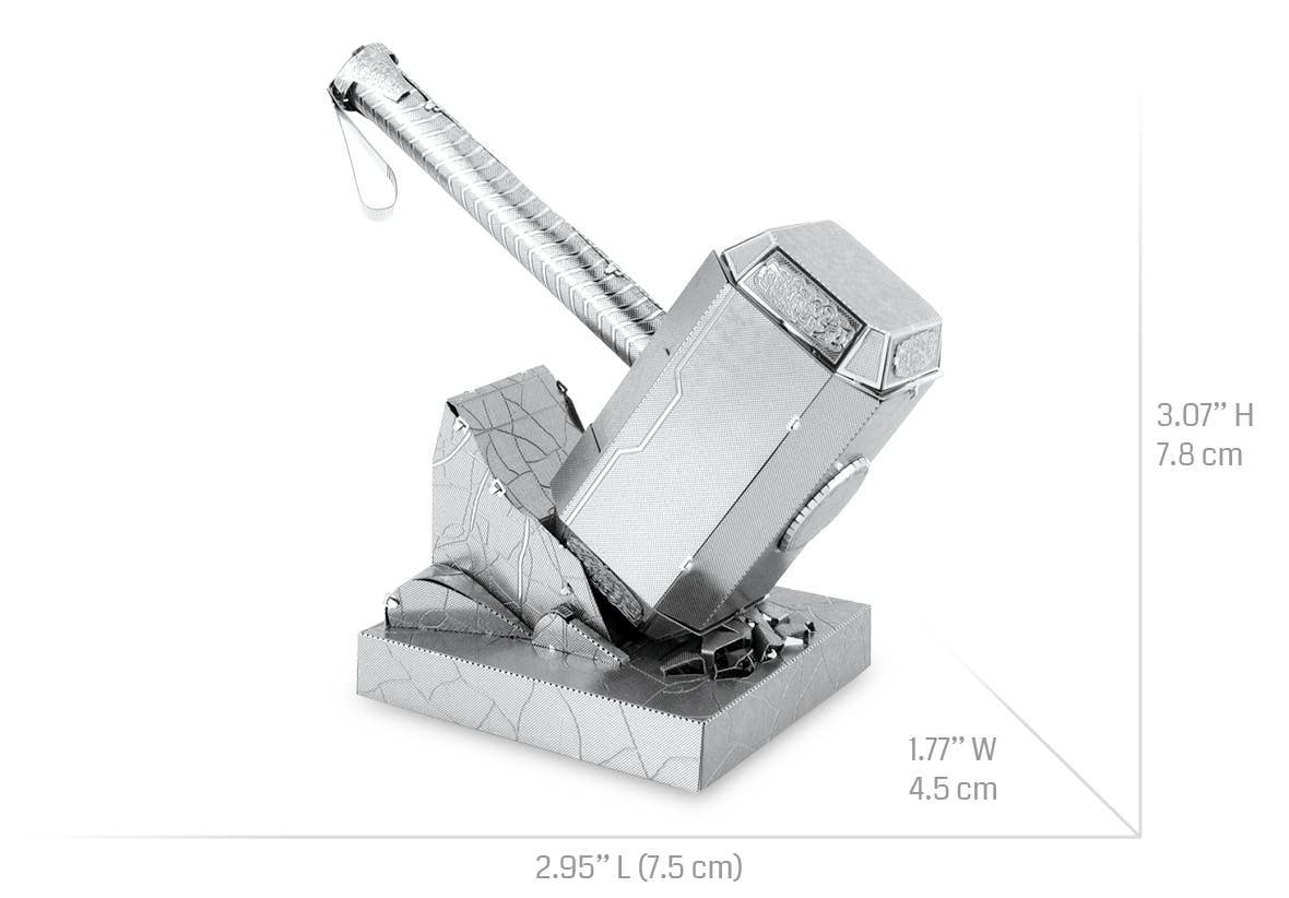 Metal Earth – wholesale DIY craft kit – Marvel - Thor's Hammer3