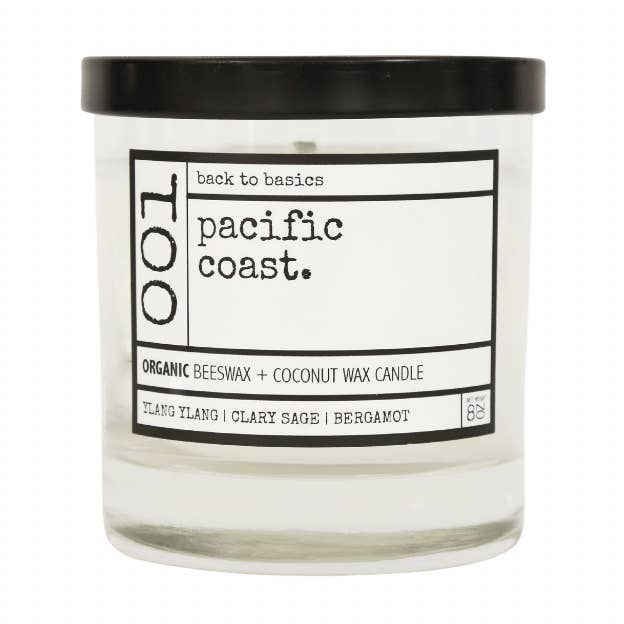 001 Pacific Coast | Ylang Ylang, Clary Sage, & Bergamot for wholesale by Back to Basics