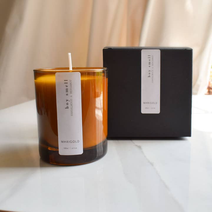 Vela perfumada Boy Smell Wellbeing (180 ml) para venta al por mayor de Marigold Charms