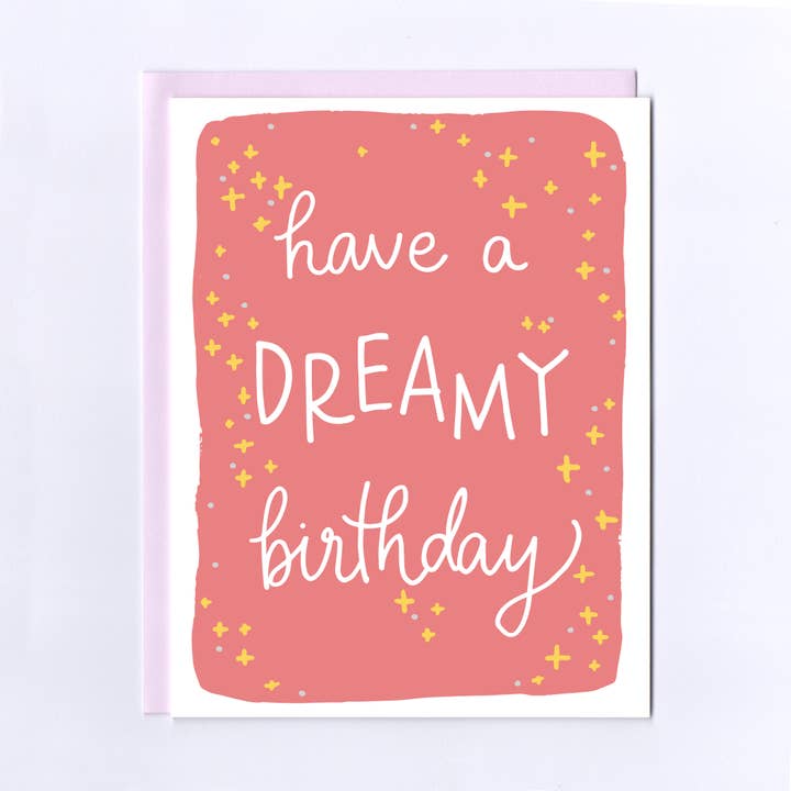 Dreamy Birthday Greeting Card for wholesale by The Treasurie
