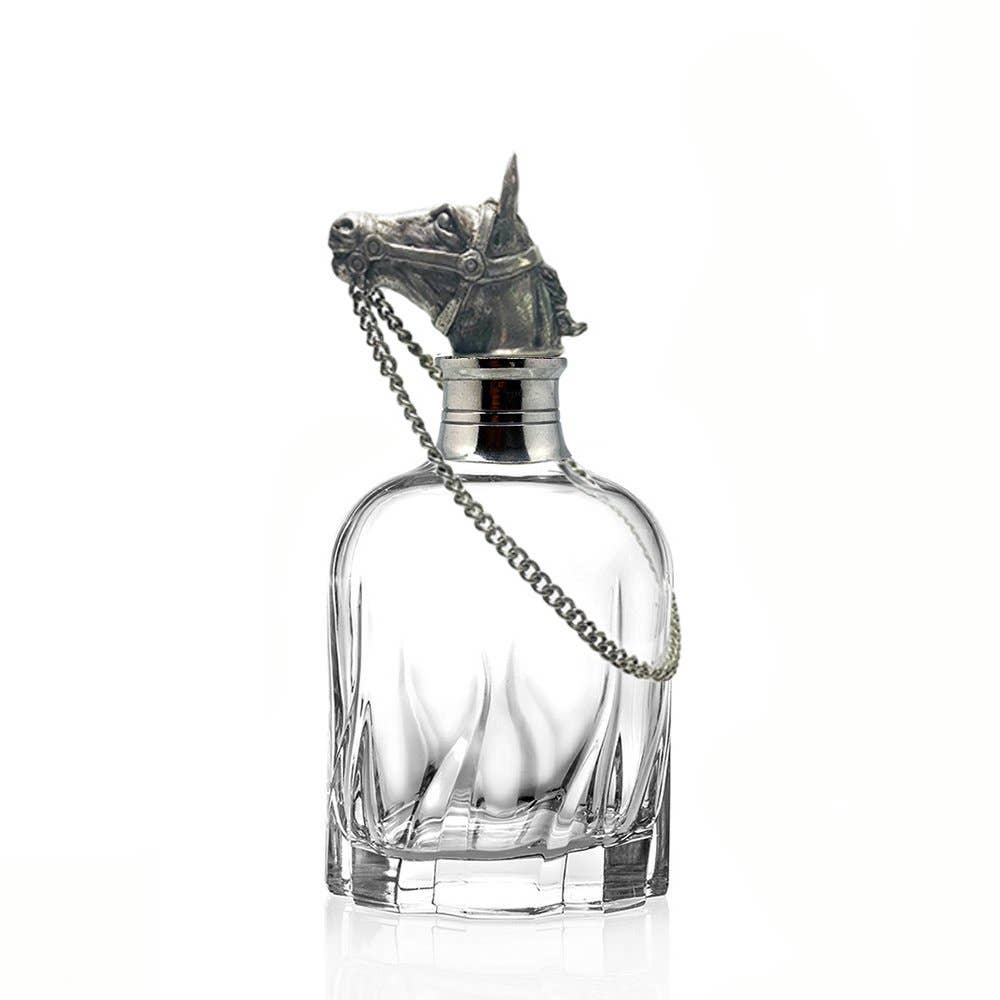 MENAGERIE - Wholesale Decanter - Horse Lead-Free Crystal Whiskey Decanter0