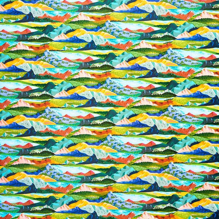 Paper Source Wholesale - Wholesale Wrapping Paper Roll - Colorful Mountain Stone Wrapping Paper1