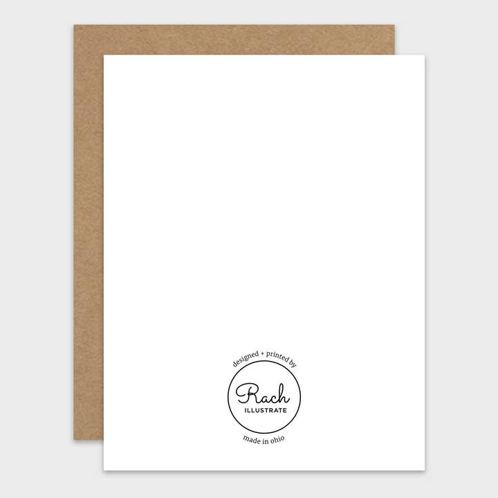 RachIllustrate - Wholesale Mother's Day Card - Woman Who Rose Me Right Pun Mother's Day Card2