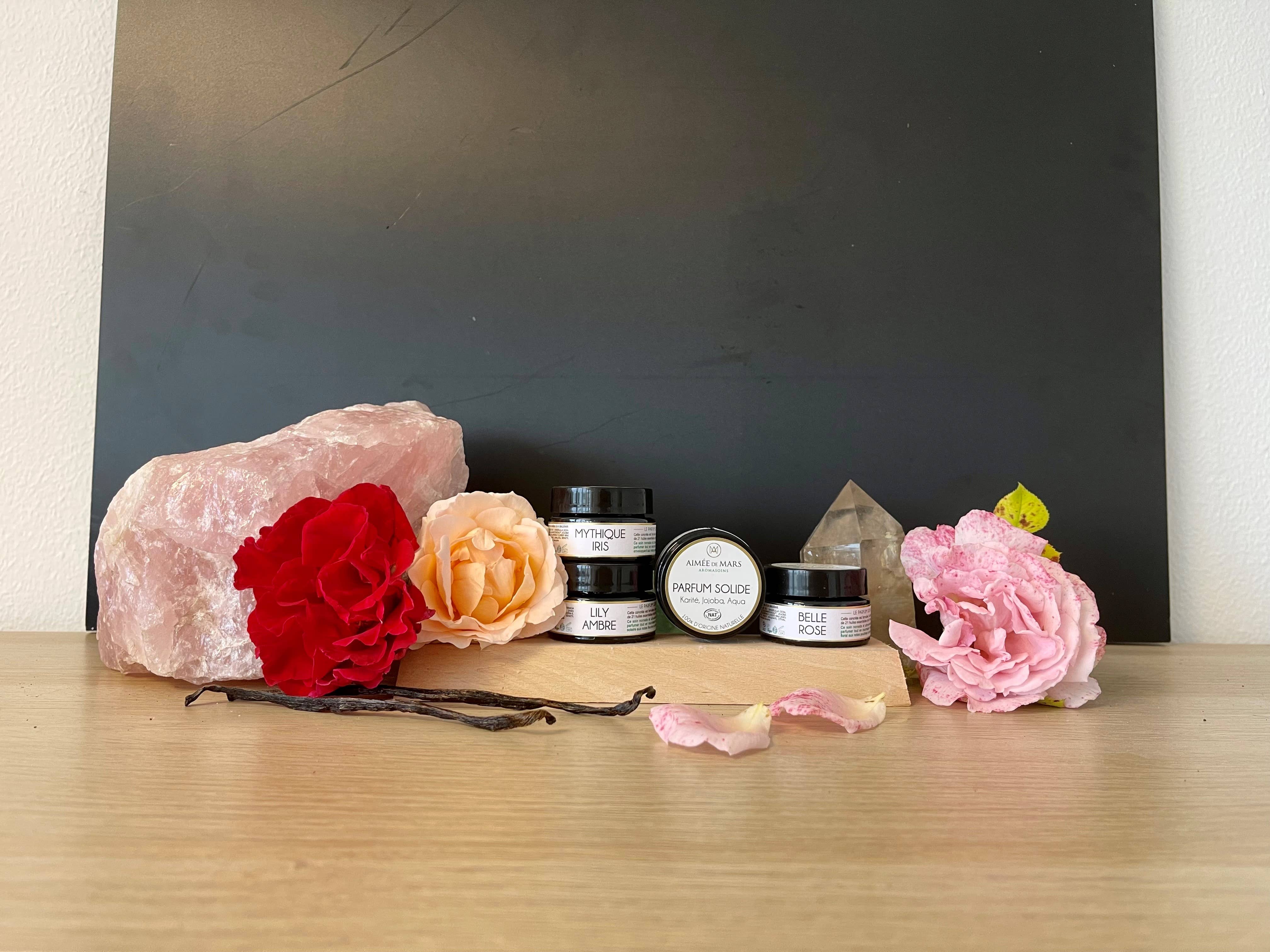 AIMEE DE MARS - Wholesale Solid Perfume - Parfum Solide Belle Rose 15g1