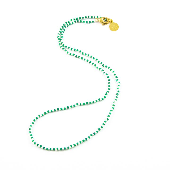 Colar Wanderlust alternado de samambaia por atacado de Nica Life