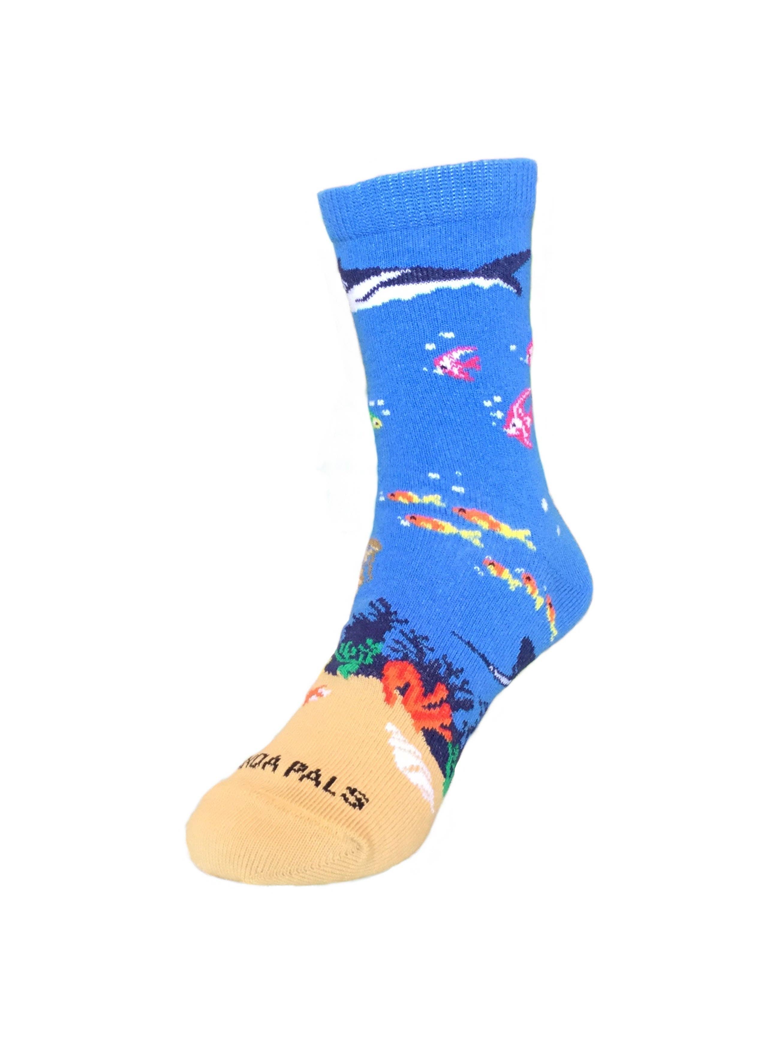 Sock Panda - Wholesale Socks - Kids - Shark in the Ocean Socks (Ages 3-7)4