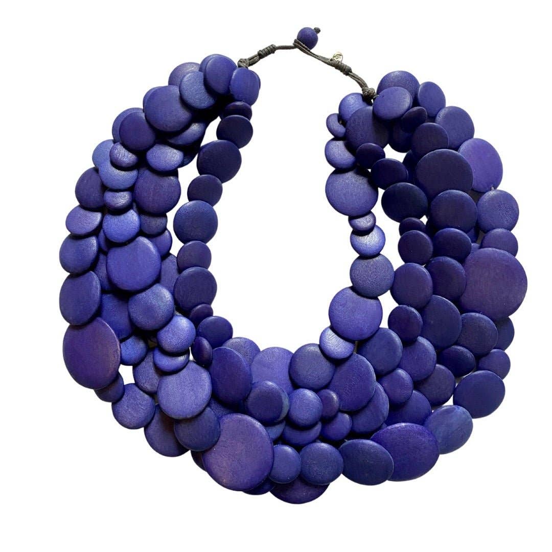 Bijondo - Vendita all'ingrosso Collane di perline/perle - Collana Guinea legno leggera10