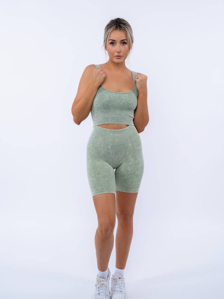 Rib Tank With Square Neck for wholesale by Paradise Fashion