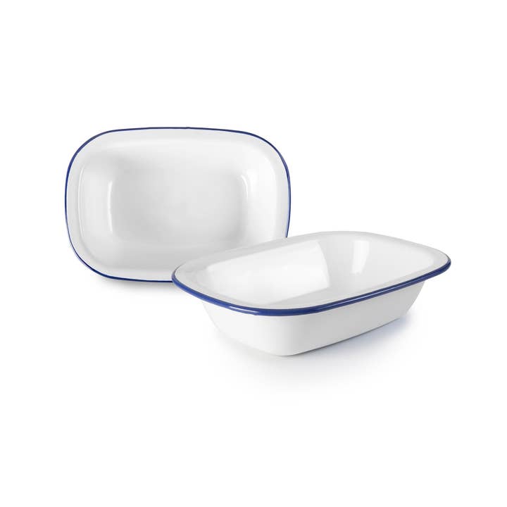 Ibili - Venta al por mayor Bol de mesa - IBILI - Fuente rectangular blanca 17 cm