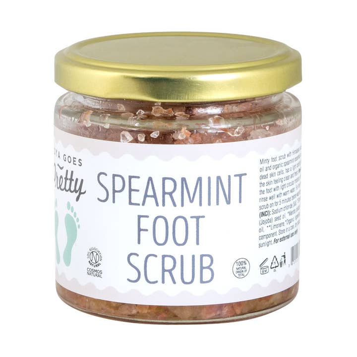 Scrub per piedi alla menta verde per la vendita all'ingrosso da parte di Zoya Goes Pretty