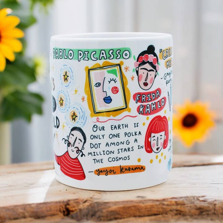 Feel Good Gift co. – wholesale Coffee mug – Inspirational Artist Quote Mug, Unique artist gift ideas2