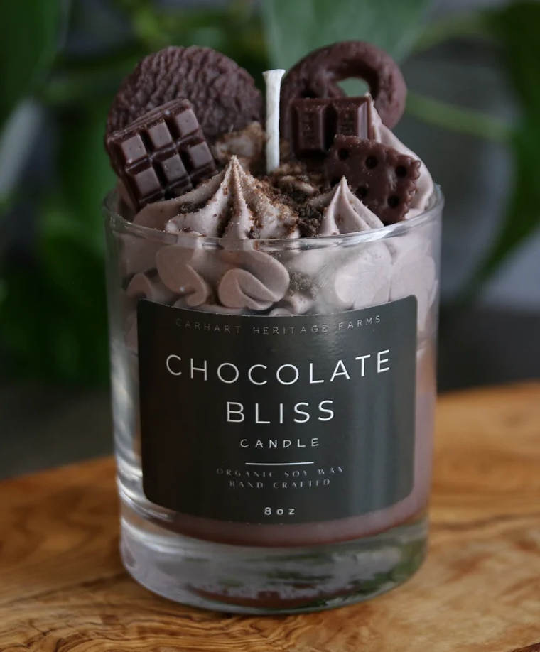 Carhart Heritage Farms - Vente Bougies originales - Délice de Chocolat1