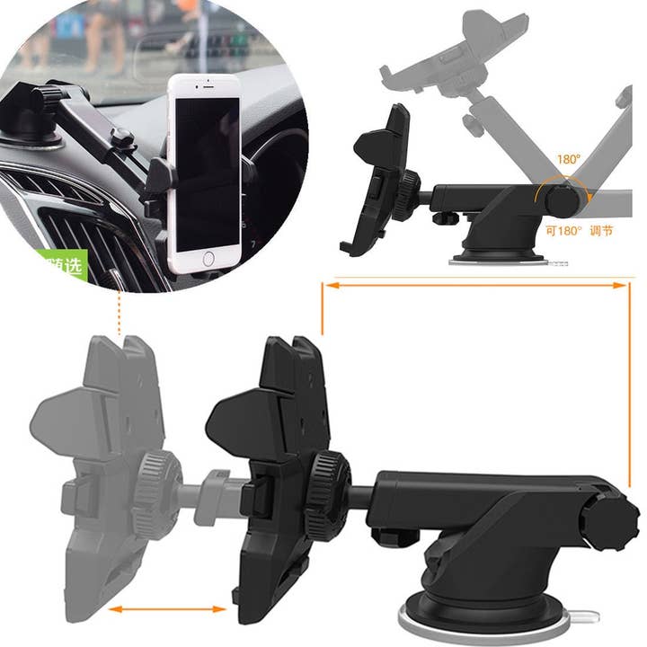AICase - Wholesale Phone/Tablet Stand - Car Holder Windshield Mount Bracket for Mobile CellPhone or GPS2