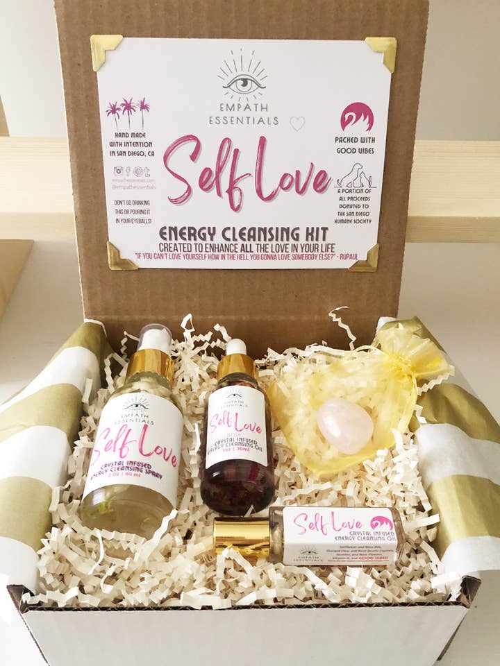 Self Love Energy Cleansing Kit - Full Size for wholesale by Empath Essentials