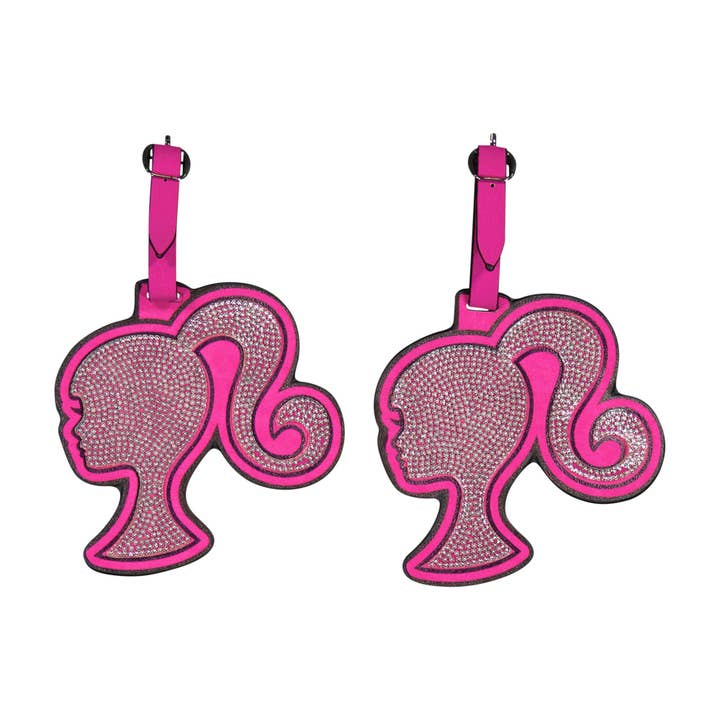 Barbie Bling 2-Piece Luggage Tag Set for wholesale by FUL Luggage (Concept One)