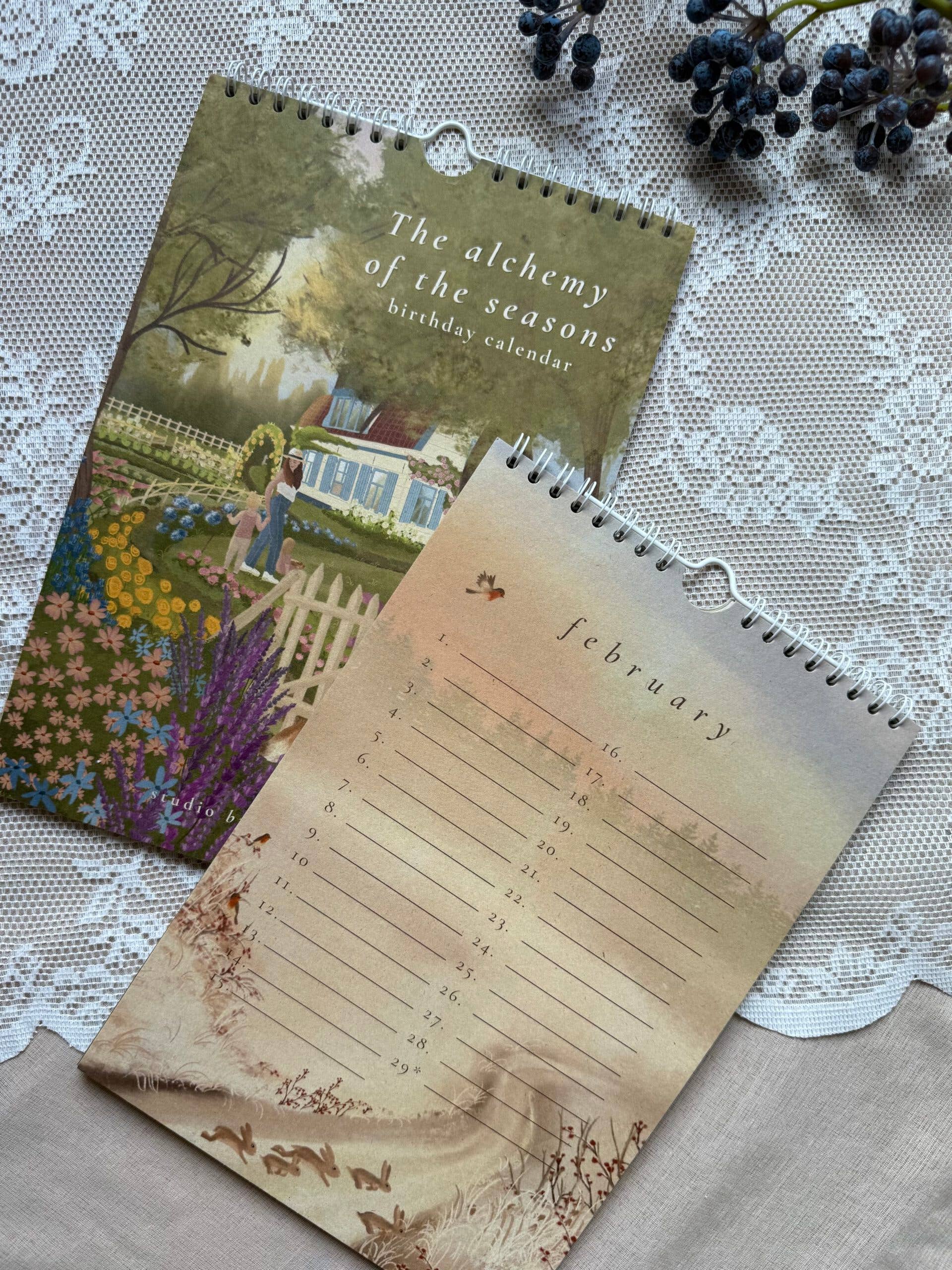 Nicolet Boon - Vente Calendrier - Calendrier d'anniversaires à double sens1