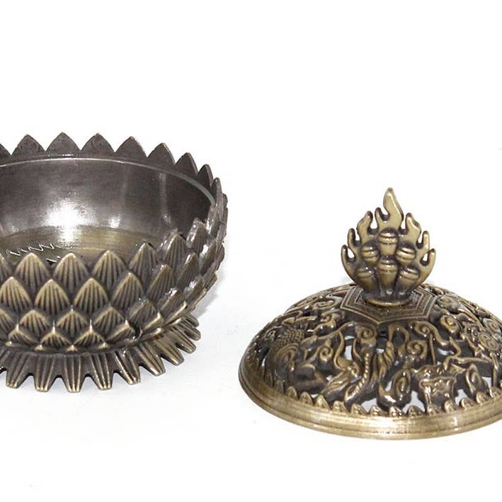 Esoterica Arte - Wholesale Incense Holder - Def. Iron Gold 7x6cm