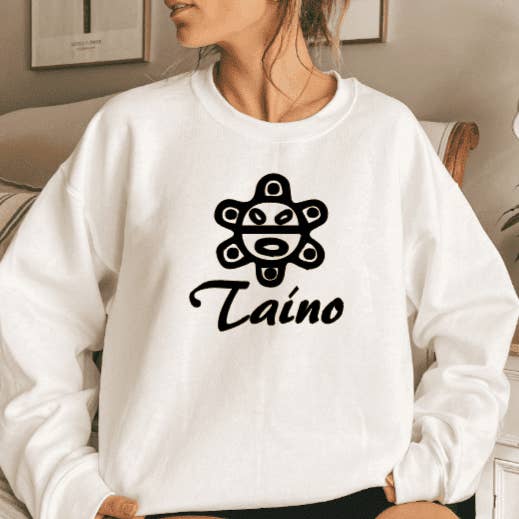 Taino Crewneck Sweatshirt Puerto Rico Boricua Fall Winter for wholesale by Fui Fuío by Ktna