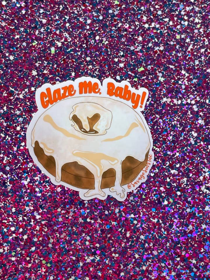Glasur mich, Baby! - Donut-Aufkleber für den Großhandel von Savage Sins