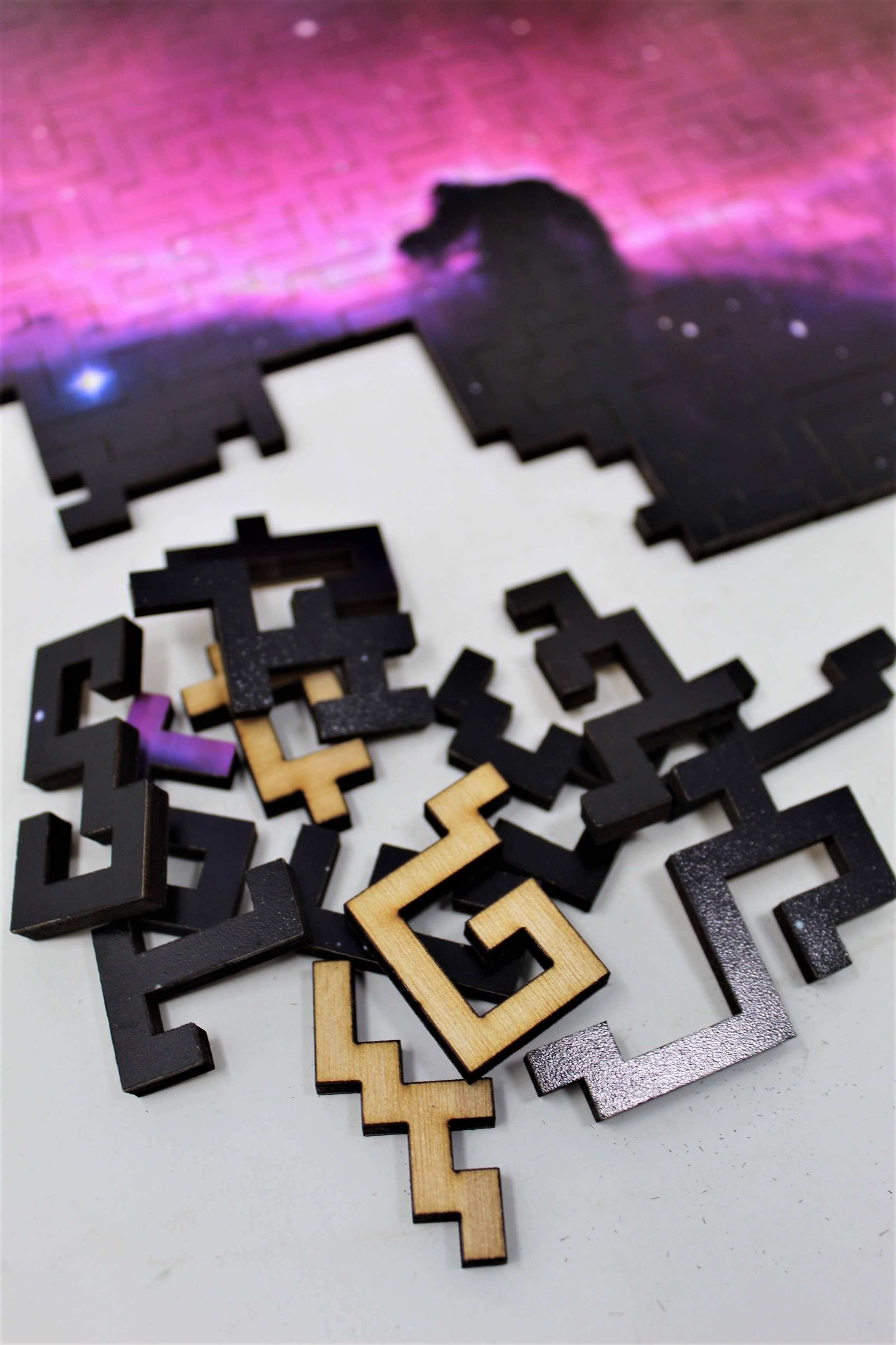 Bewilderness – Puzzle - Adulto por atacado – Quebra-cabeça de nebulosa cabeça de cavalo - 173 peças4